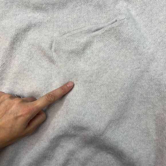 ARITZIA GOLDEN BY TNA Grey Knit Cardigan Kimono XXS/XS Sweater Wool Alpaca Blend - Picture 8 of 12